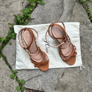 J Crew Strappy Stella Sandal, size 8